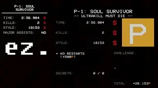 Minos Prime on Ultrakill Must Die difficulty is TOO easy (First tried it LMAO)