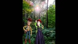 Woody as Flynn/Eugene, Rose as Rapunzel, edit. (FAVORITE DISNEY PRINCESS)