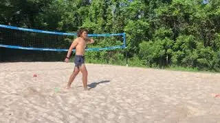 Killer sand workout (calves will be on fire)