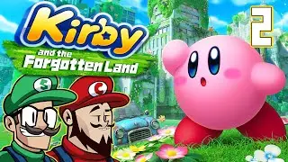 Stairs Without A Care - Let's Play Kirby And The Forgotten Land - PART 2