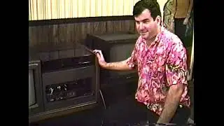 My Video Room and Video Rack in 1989!!