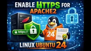 How to Enable HTTPS on Apache2 Web Server/Linux Ubuntu 24.04!