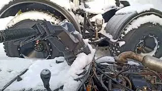 Как заводится двигатель Лифан 20 в мороз - 36 градусов.