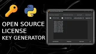 I Built the Perfect License Key Generator in Python (Open Source)🔑