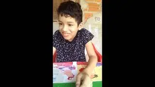 leitura divertida com farinha