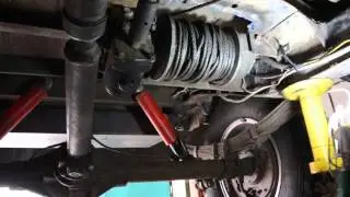 Еще одна мех. лебедка на ГАЗ-69