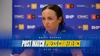Pearce post-match v Cats