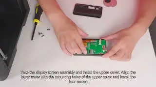 Flashforge Adventurer 5M Installing the screen.