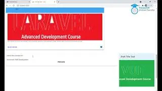 Page And Footer Builder Preview - CMS Development Course With Laravel, VueJs And NuxtJs