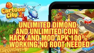 DOWNLOAD CARTOON CITY 2 VERSION 2.19 HACK AND MOD APK NO ROOT FOR ANDROID 2020 HD