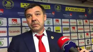 Олег Знарок о поражении сборной России от шведов