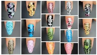 Quick & Easy Nail Art #tutorial #tutorials #nailart #manicure #stamping #nailarttutorial #nails #art