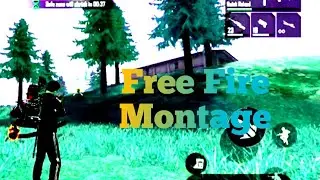 Free ❤️Fire Montage 💪❣️ First Free Fire Montage