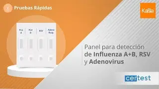 Kabla | Panel Respiratorio - Consulta en 3 pasos prueba de Influenza A+B, RSV y Adenovirus | CERTEST