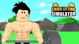 Эмодзи в РОБЛОКС ! ФАРМЛЮ И ПОКУПАЮ ПЕТОВ! КАЧАЕМСЯ В СИМУЛЯТОРЕ Emoji Lifting Simulator часть 4