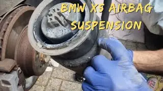 BMW X5 airbag suspension replacement