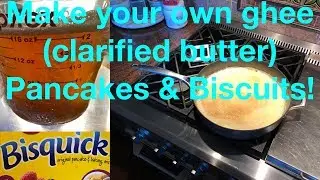 Trail-stable butter🥞: Make Your Own + trail pancakes, biscuits (Bisquick), toast & eggs