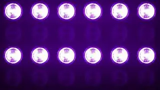 COLORFUL FLASHING DISCO LIGHTS MEDIUM- Strobe Light for Disco or Dance Floors (NO SOUNDS)