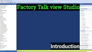 Factory talk view studio || Introduction || Ft View Studio || Rockwell Software || SCADA Software