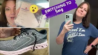 MOUNJARO VLOG  | 2.5mg TO 5mg | BODY MEASUREMENTS