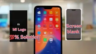 Redmi 6pro | Mi logo after blank screen problem | Mi Logo after black display 💯% Solve | CPU repair
