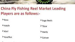 China Fly Fishing Reel Market Report 2017-2022