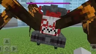Choo Choo Charles addon in minecraft pe creator 