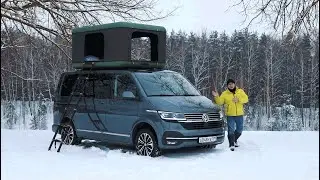 The ROOFER car tent from Everest Touring: how a car can be transformed into a mobile home with ju...