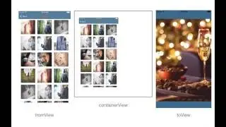 iOS Animation with Swift Container View & Transition Context class 33