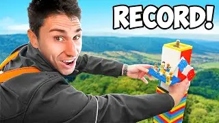 I Built The World's Biggest Lego Tower!