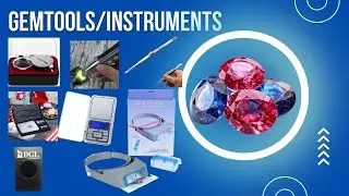 Gem Tools & Instruments Sri Lanka -Gem Torch-Pocket Scales-Opti visor-Gold & Stone Cleaner -Unboxing