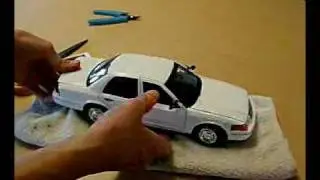 Police Siren Install in 1:18 Diecast Police Car - How to Part 2
