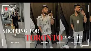 TORONTO🇨🇦  KI SHOPPING 🛍️  DONE! ✅✈️ #piyushgera #toronto #shopping #canada