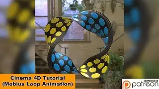Mobius Loop Animation (Cinema 4D Tutorial)