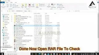 How Set Password & Encrypt Zip Files Winrar Or Z-Archiever Files