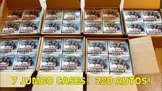 LIVE!  2021 TOPPS CHROME JUMBO CASE BREAKS!
