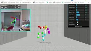 3D Human Pose Estimation + Tensorflow.js + Browser + WebGL
