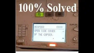 How to solved paper jam toshiba e studio-2305,2323,2305,2309,2325, Toshiba Paper jam/Drum unit,