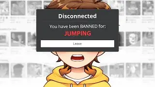 what if Roblox BANNED jumping...? 😳
