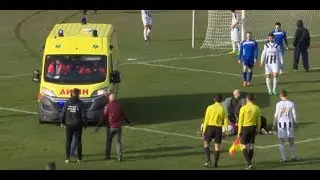 Football player Bruno Boban dies by a ball hit in the chest (cardiac arrest) Croatia