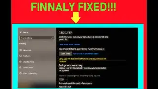 How To FIX “ Sorry Your Pc Doesn’T Meet Hardware Requirement For Captures” In Windows 10/7/8/8.1/11