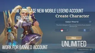 How To Create New Mobile Legend Account - TTR #9