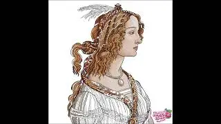 [Happy Color] Portrait of a Young Woman - Sandro Botticelli