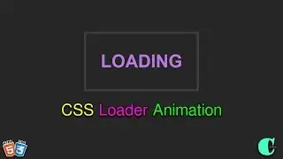 Css Loader Animation | HTML CSS Tutorial | CodeIsMine