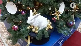 Новогодние ёлки в ГУМе на Красной площади 2022-23 / Christmas trees in GUM  (shopping mall), Moscow