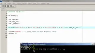 C Programming Tutorial #2 - Integer Variables