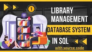 Library||Complete SQL Database Project|| Library Books issue Record Database||