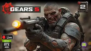 Gears 5 ☠ Кампания - прождение в кооперативе【 Stream № 2】