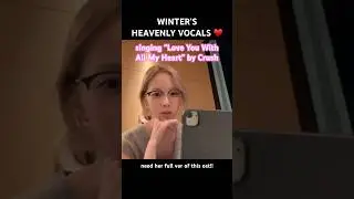 aespa WINTER singing Queen of Tears OST #aespa #winter #aespawinter #queenoftearskdrama #kdrama