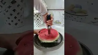 Aniq bilaman, bunaqa TARVUZ kesishni bilmasdingiz!